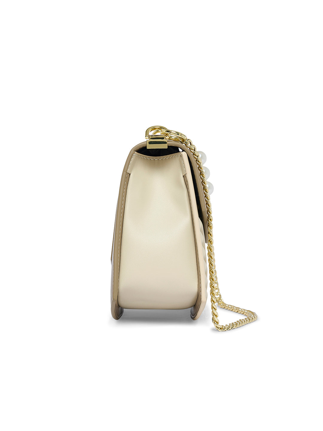 Bromley 27 Flap Small Handbag Sand