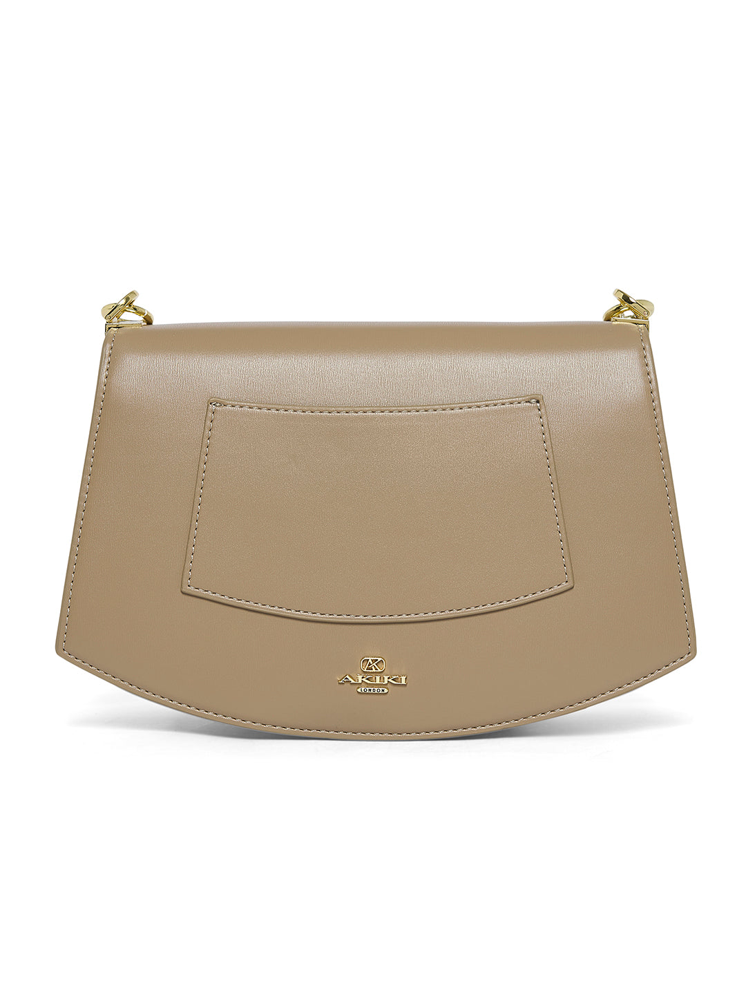 Bromley 27 Flap Small Handbag Sand