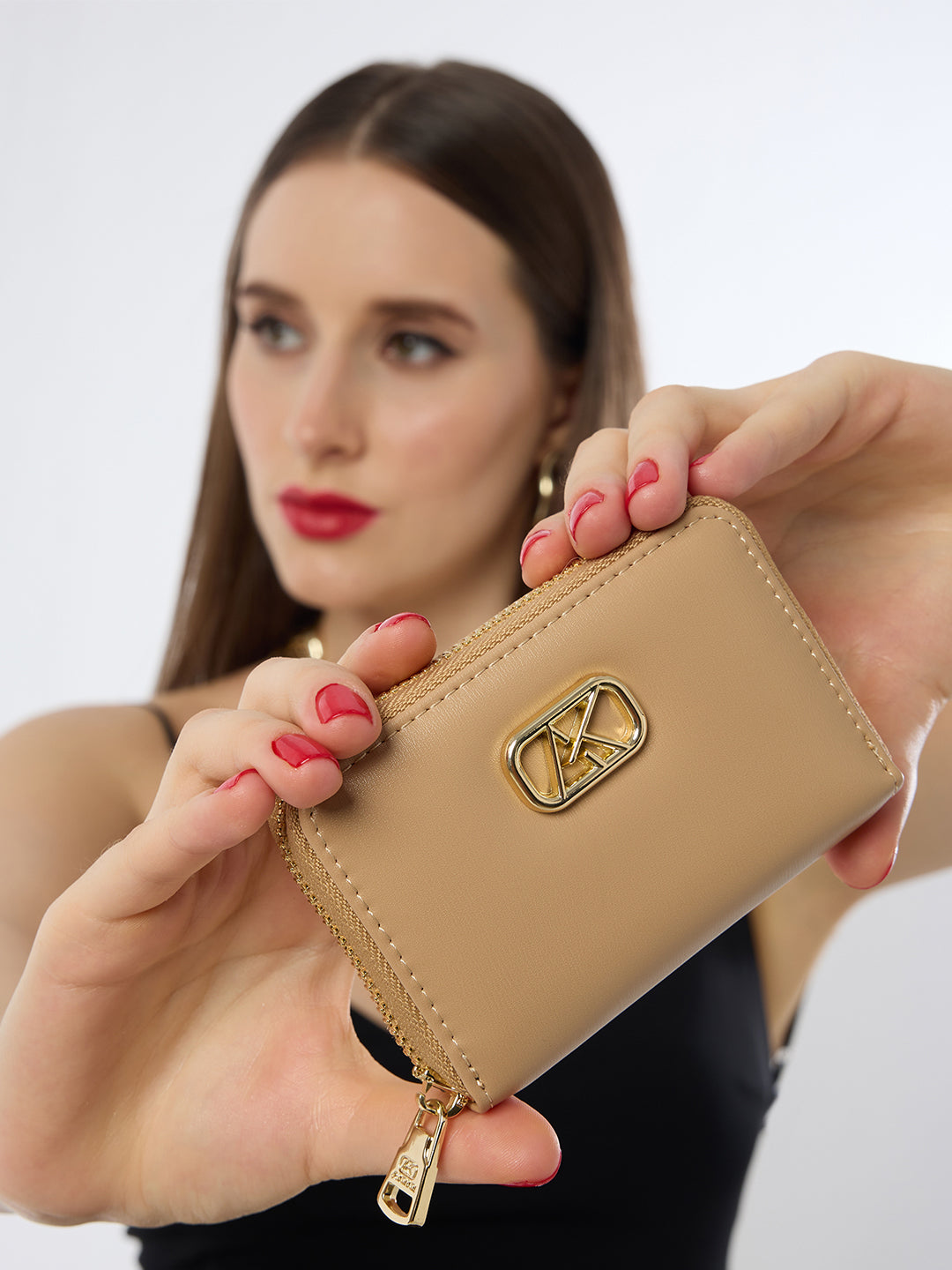 Kingsbury 11 Za Small Wallet Beige