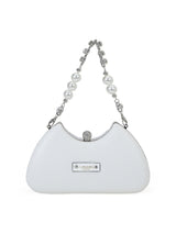 Bexley Small Frame Clutch White