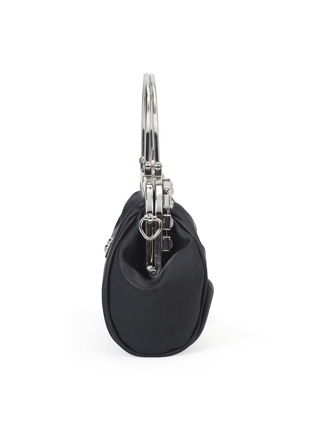 Kingston Small Frame Clutch Black