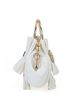 Richmond Small Handle Clutch White