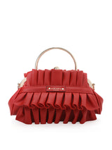 Richmond Small Handle Clutch Red