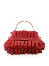 Richmond Small Handle Clutch Red
