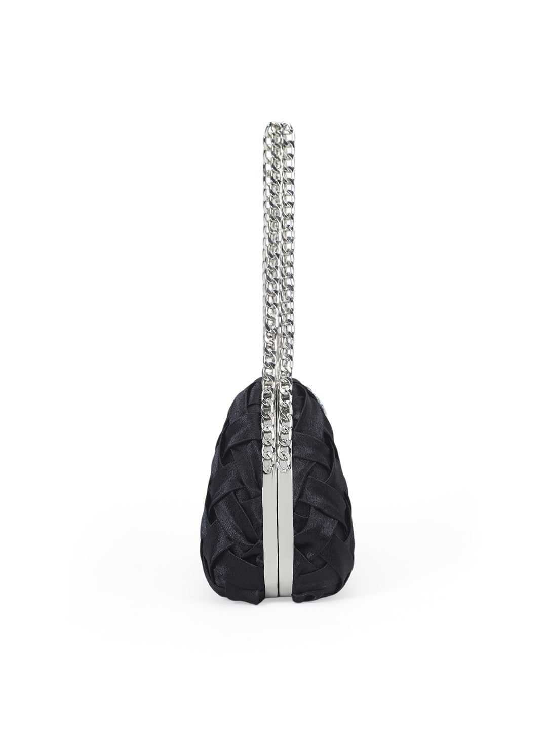 Suton Small Flap Clutch Black