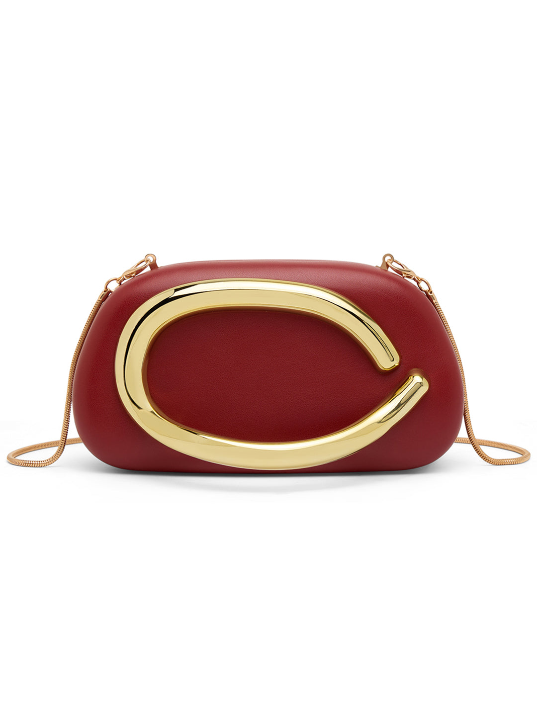 Devon Frame Clutch For Smallstylish Metal Handledetachable Chain Sling Bag
