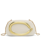 Devon Frame Clutch For Smallstylish Metal Handledetachable Chain Sling Bag