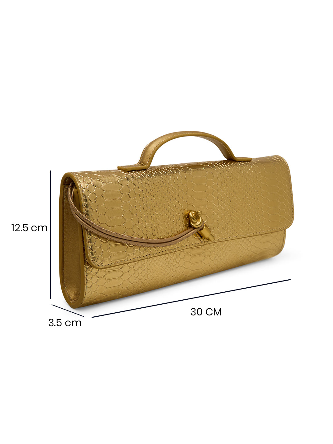 Derby Clutch For Mediumdetachable & Adjustable Sling Bag