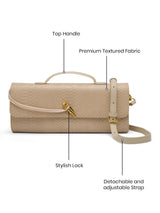 Derby Clutch For Mediumdetachable & Adjustable Sling Bag