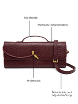Derby Clutch For Mediumdetachable & Adjustable Sling Bag