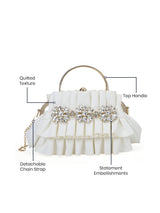 Richmond Frame Clutch  Small Detachable Chain Sling Bag