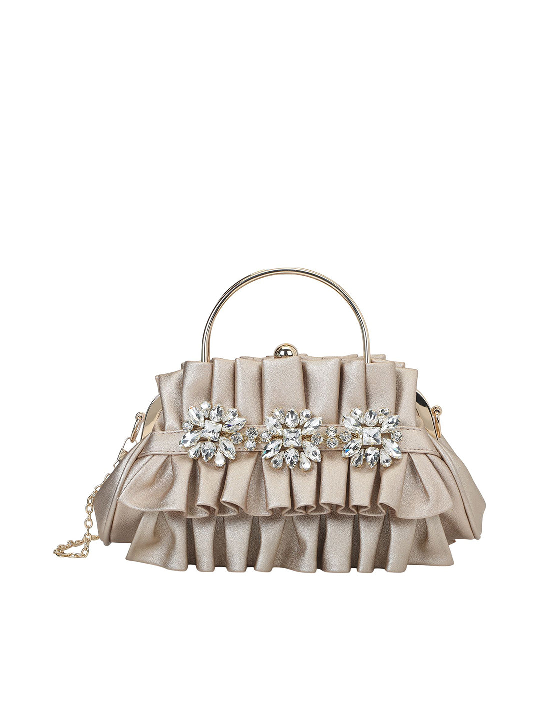 Richmond Frame Clutch  Small Detachable Chain Sling Bag