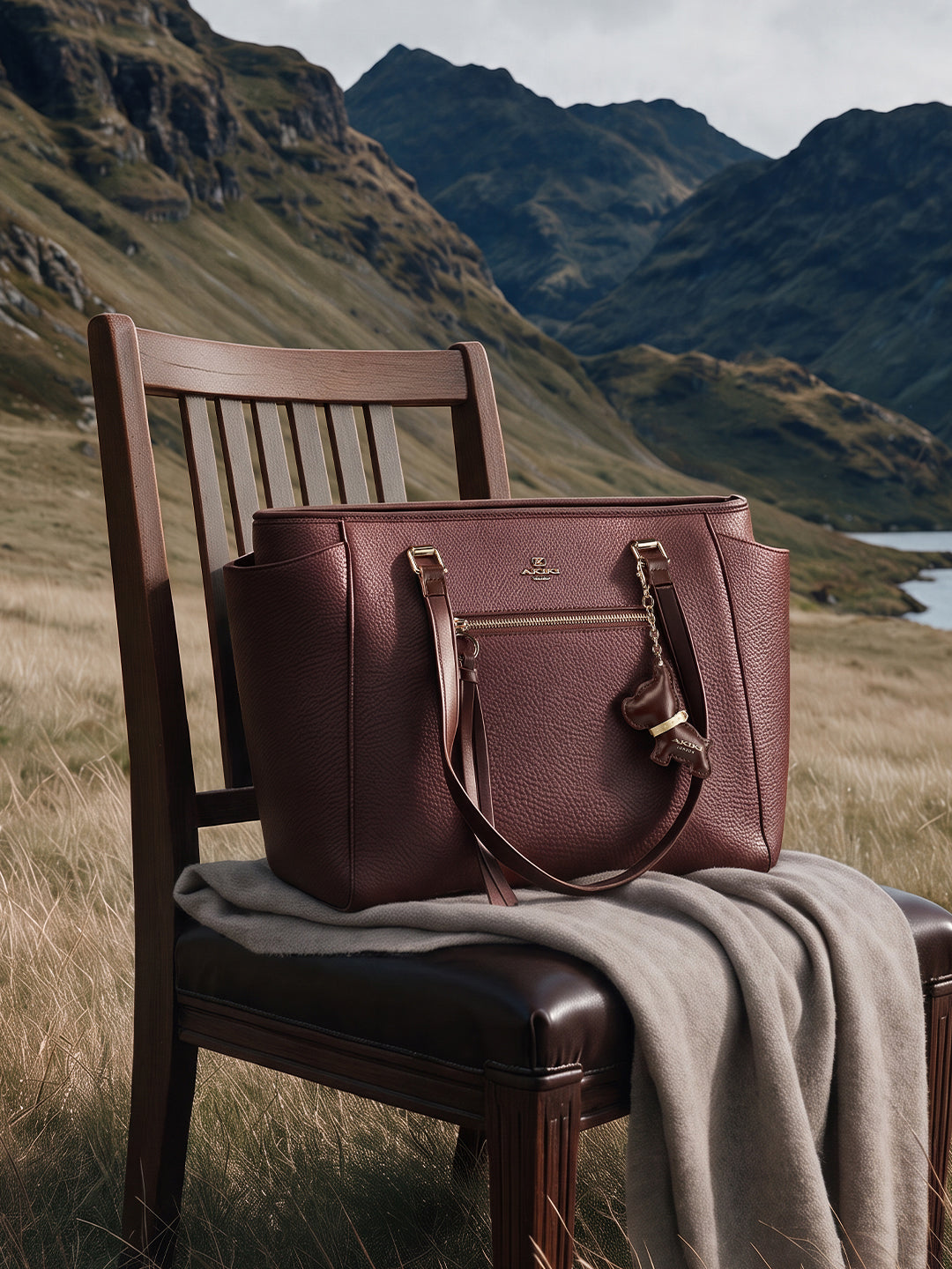Cambridge Large Brown Tote Bag