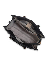 Paddington Extra Large Box Satchel Bag Black