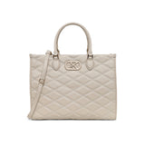 Paddington Extra Large Box Satchel Bag Off White