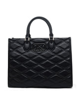 Paddington Large Box Satchel Bag Black