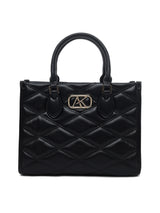 Paddington Medium Box Satchel Bag Black