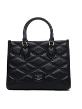 Paddington Medium Box Satchel Bag Black