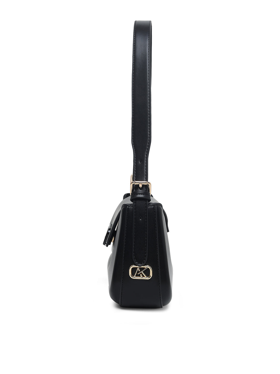 Soho Flap Small Hobo Bag Black