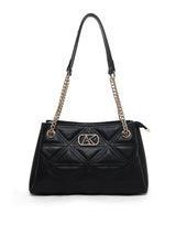 Piccadilly 3 Compartments Small Satchel Bag Black