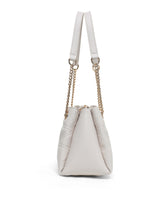 Piccadilly 3 Compartments Small Satchel Bag White