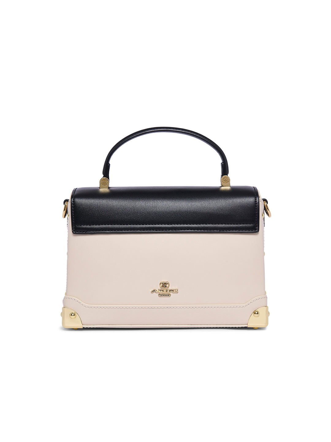 Westminster Small Satchel Bag White/Black