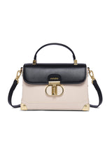Westminster Small Satchel Bag White/Black