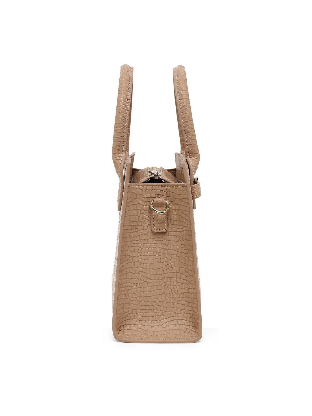 Kensington Medium Satchel Bag Beige