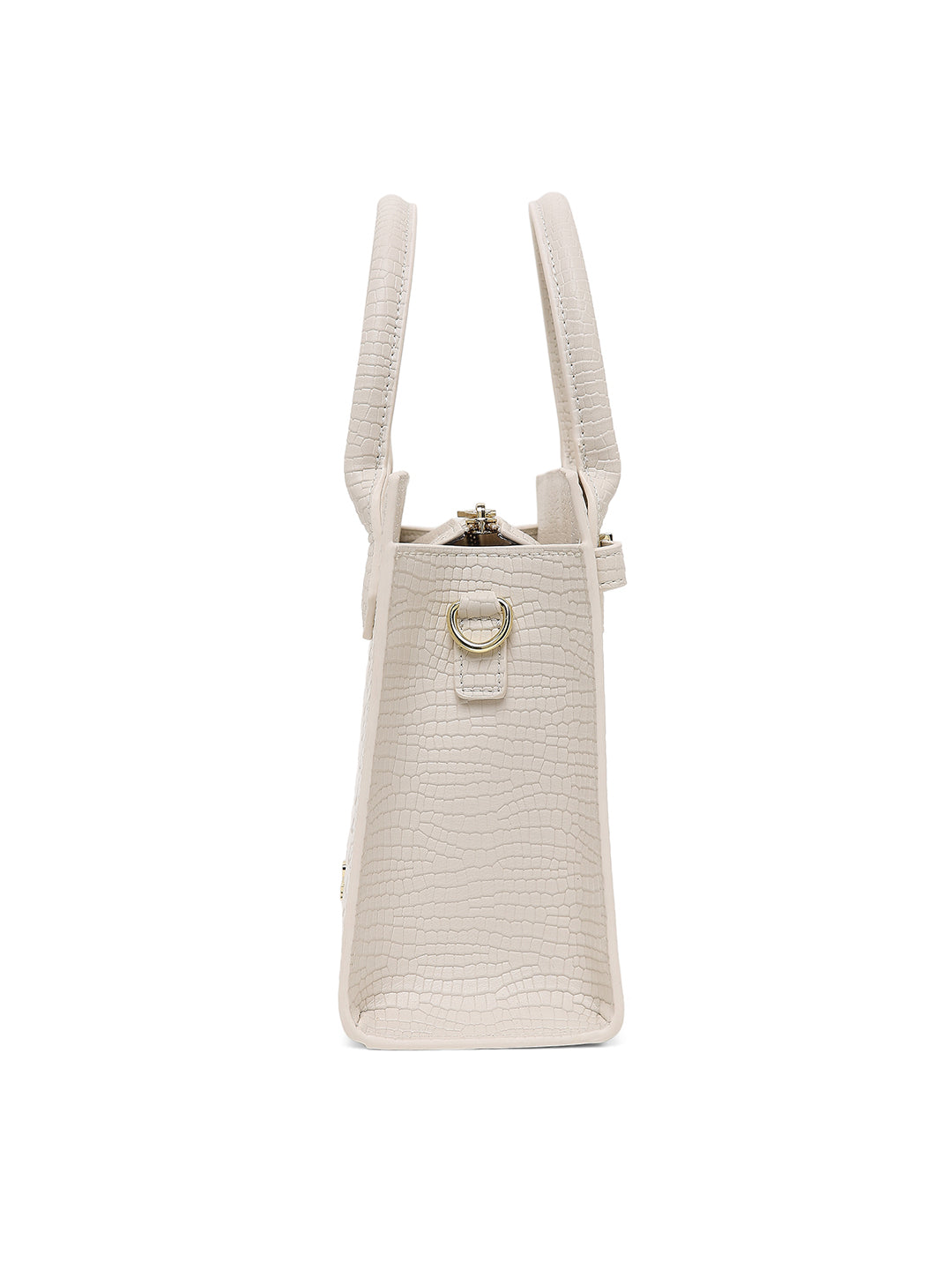 Kensington Medium Satchel Bag White