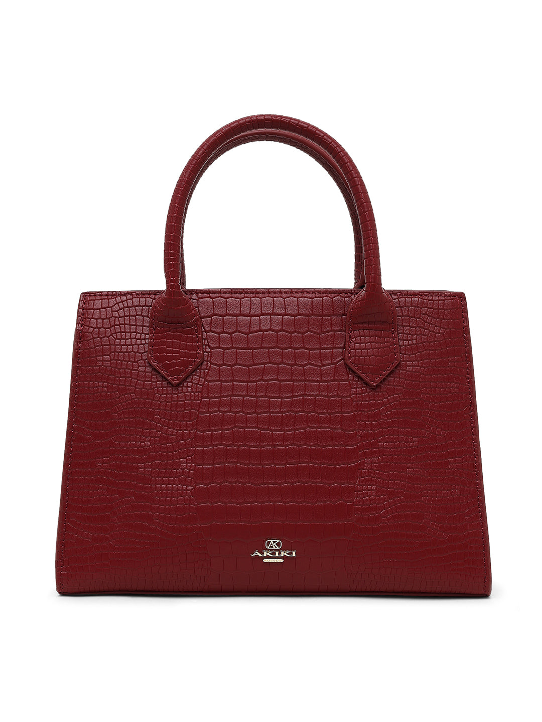 Kensington Medium Satchel Bag Red