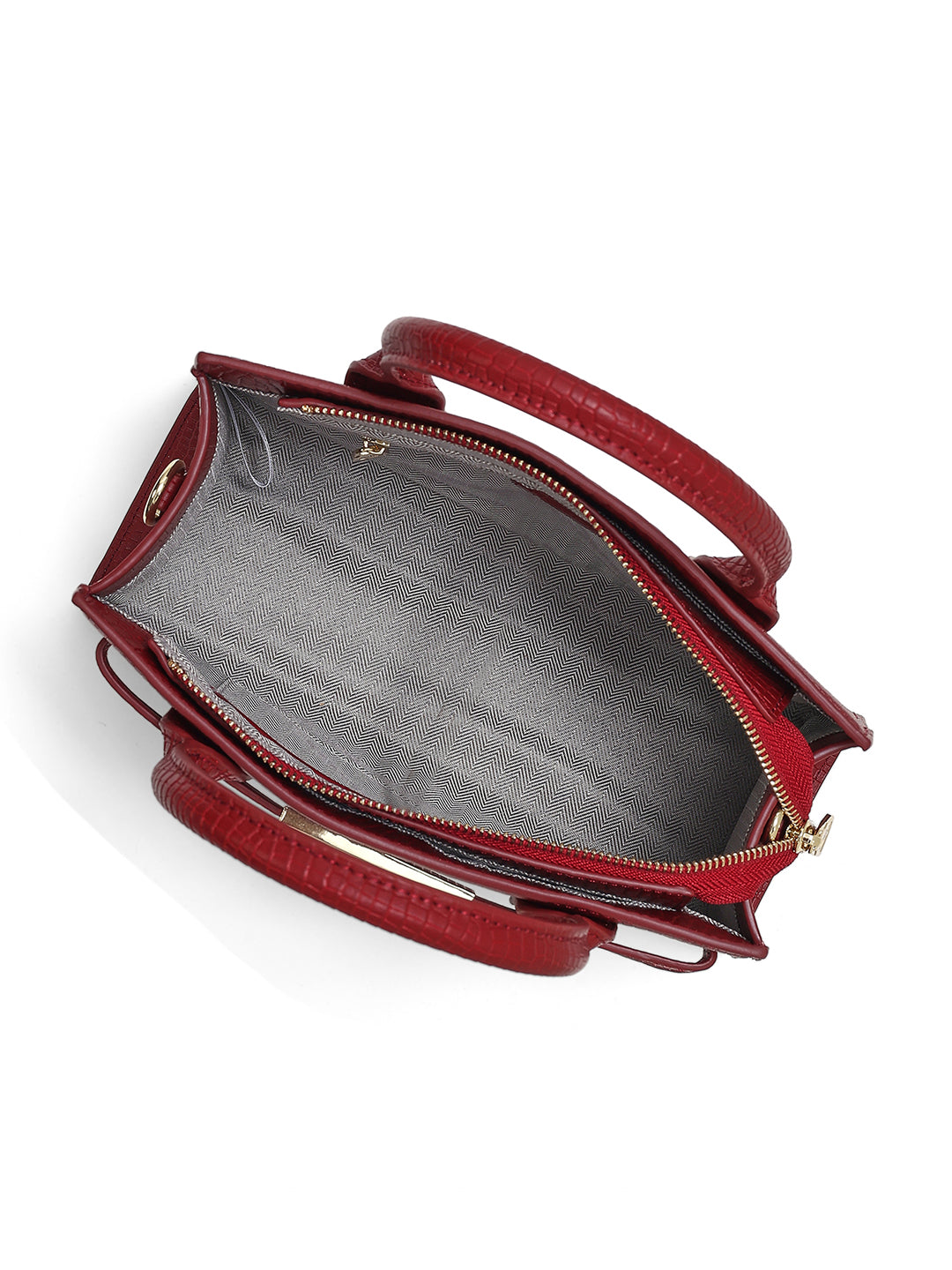 Kensington Medium Satchel Bag Red