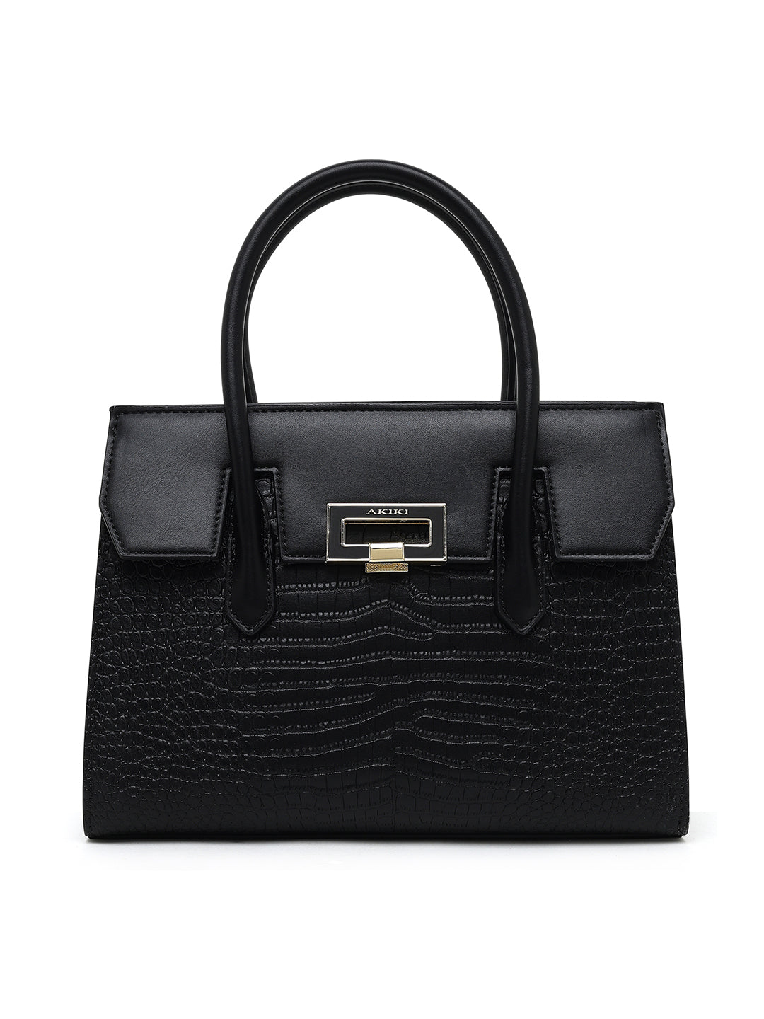 Camden Medium Satchel Bag Black