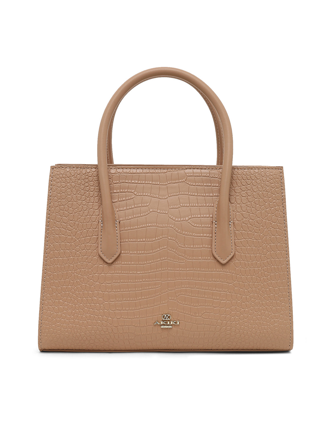 Camden Medium Satchel Bag Beige