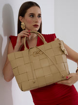 Edmonton 34 Large Tote Bag Beige