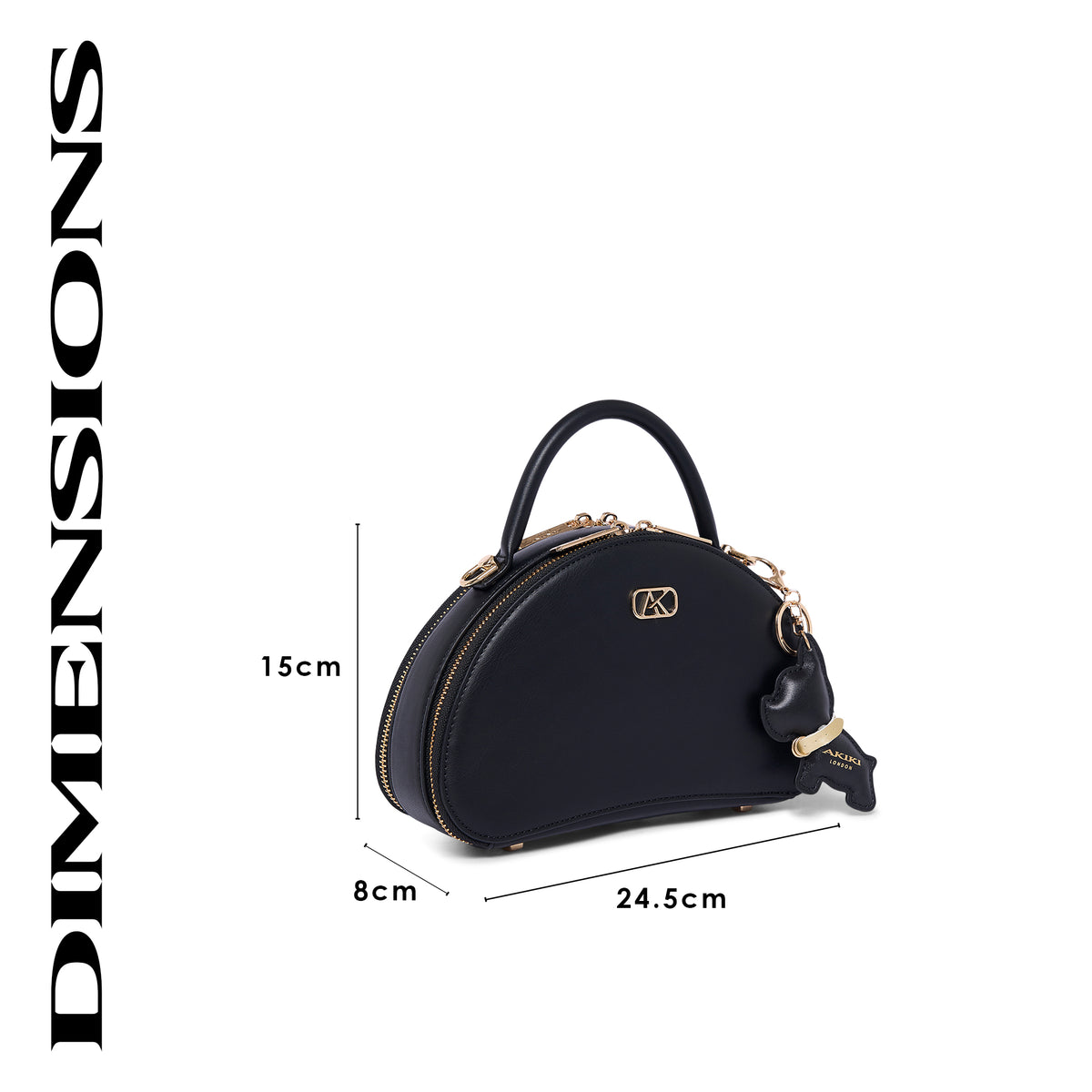 Millbank 24 Small Sling Bag Black