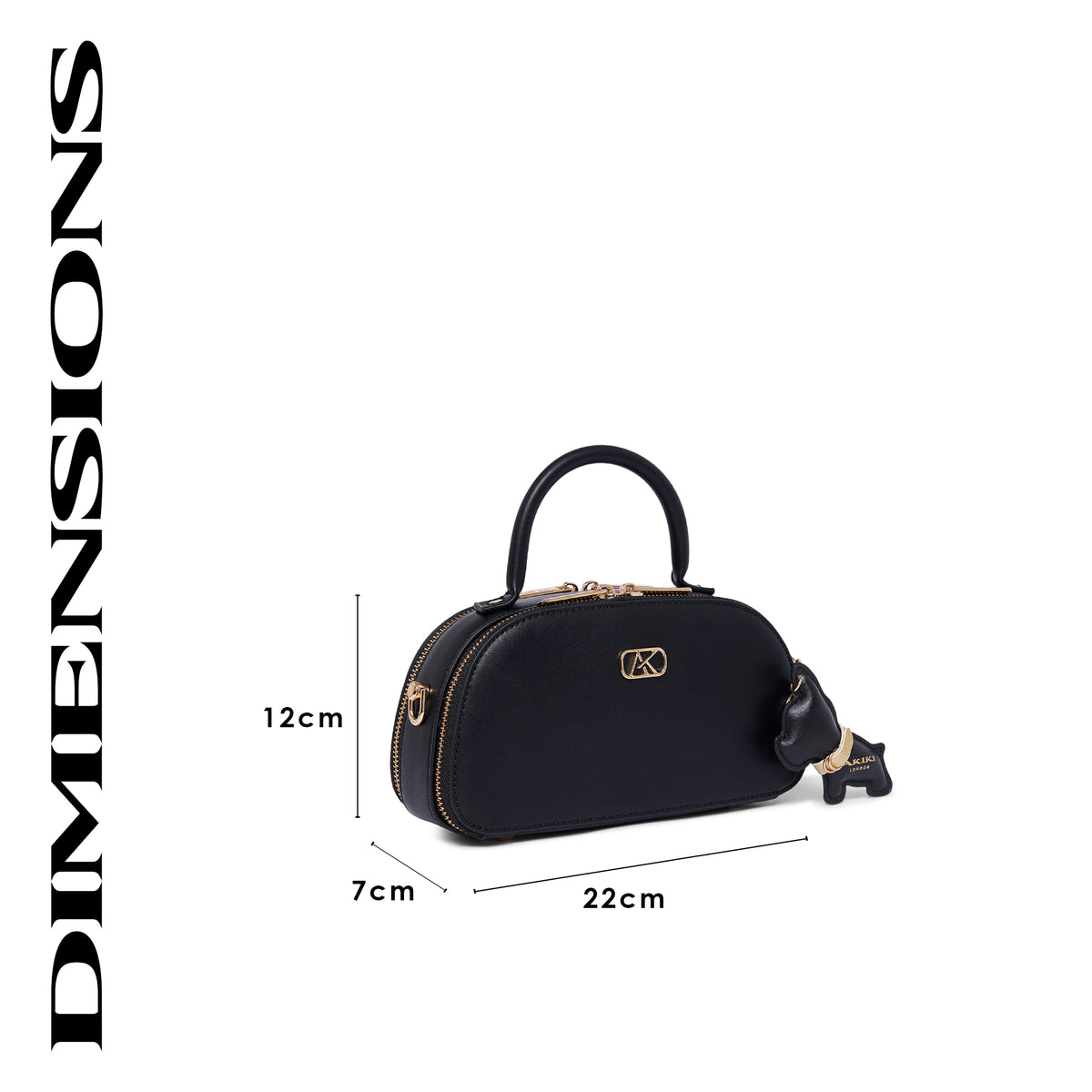 Millwall 22 Small Sling Bag Black
