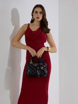 Whitehall 11 Small Satchel Bag Black