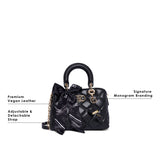 Whitehall 11 Small Satchel Bag Black