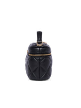 Clapham 7 Small Vanity Bag Black