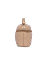 Clapham 7 Small Vanity Bag Beige