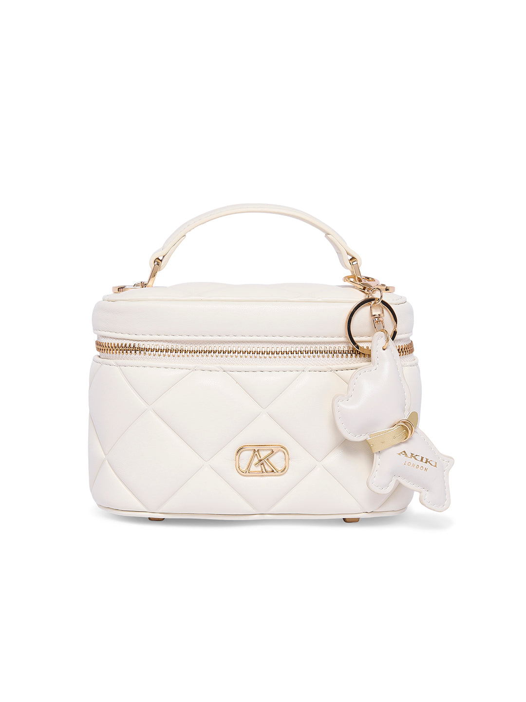 Clapham 7 Small Vanity Bag Off White
