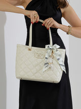 Vauxhall 36 Large Tote Bag Off White