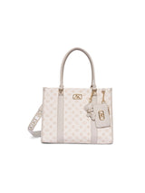 Holborn Box Extra Large Satchel Bag Off White