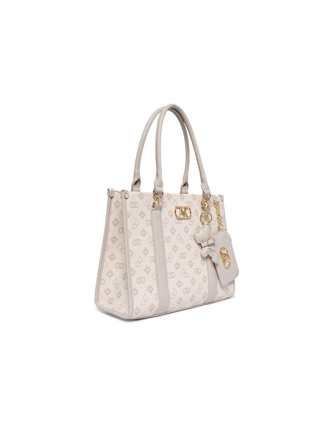 Holborn Large Box Satchel Bag Off White
