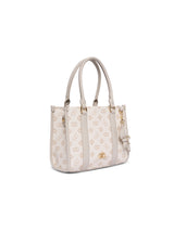 Holborn Medium Box Satchel Bag Off White