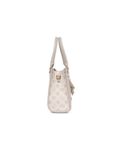 Holborn Medium Box Satchel Bag Off White