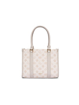 Holborn Medium Box Satchel Bag Off White