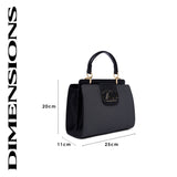 Norbury 25 Medium Satchel Bag Grey