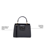 Norbury 25 Medium Satchel Bag Grey