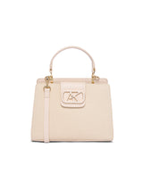 Norbury 25 Medium Satchel Bag Off White